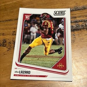 ALLEN LAZARD RC DRAFT CARD!!